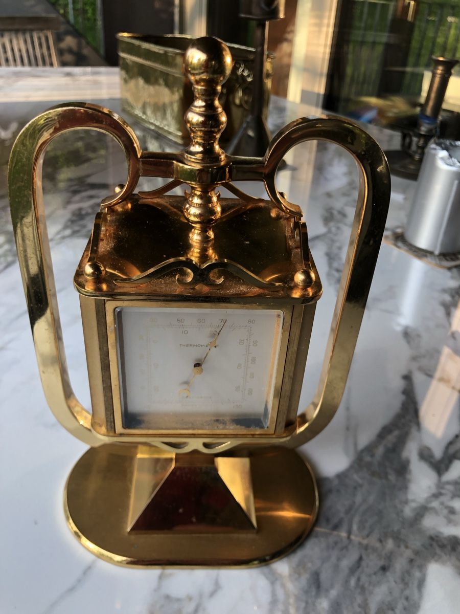 Imhof Orologi da terra & Orologi da parete: IMHOF Wetterstation/ Horloge de table – Usato da Arlesheim venduto da Men_l77g 2