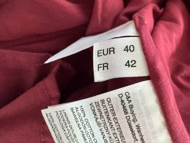 C&A Gonne: ROCK MIT BLUMENMUSTER- GRÖSSE 40 - NEU – Nuovo (secondo la descrizione) da Honau venduto da sainj 3