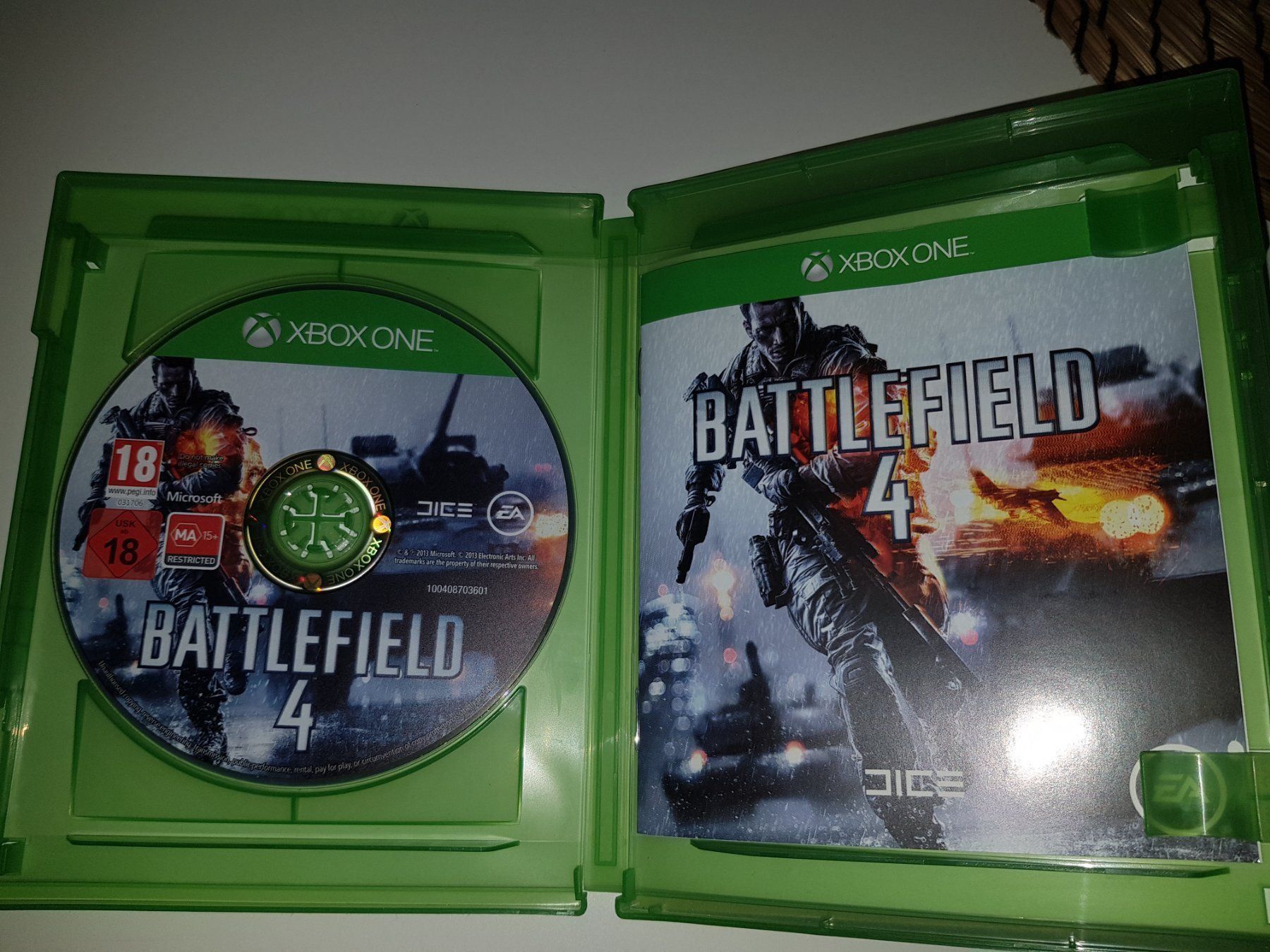 Microsoft Spiele: BATTLEFIELD 4 für XBOX ONE – Gebraucht aus Emmenbrücke von prisan_LU 1