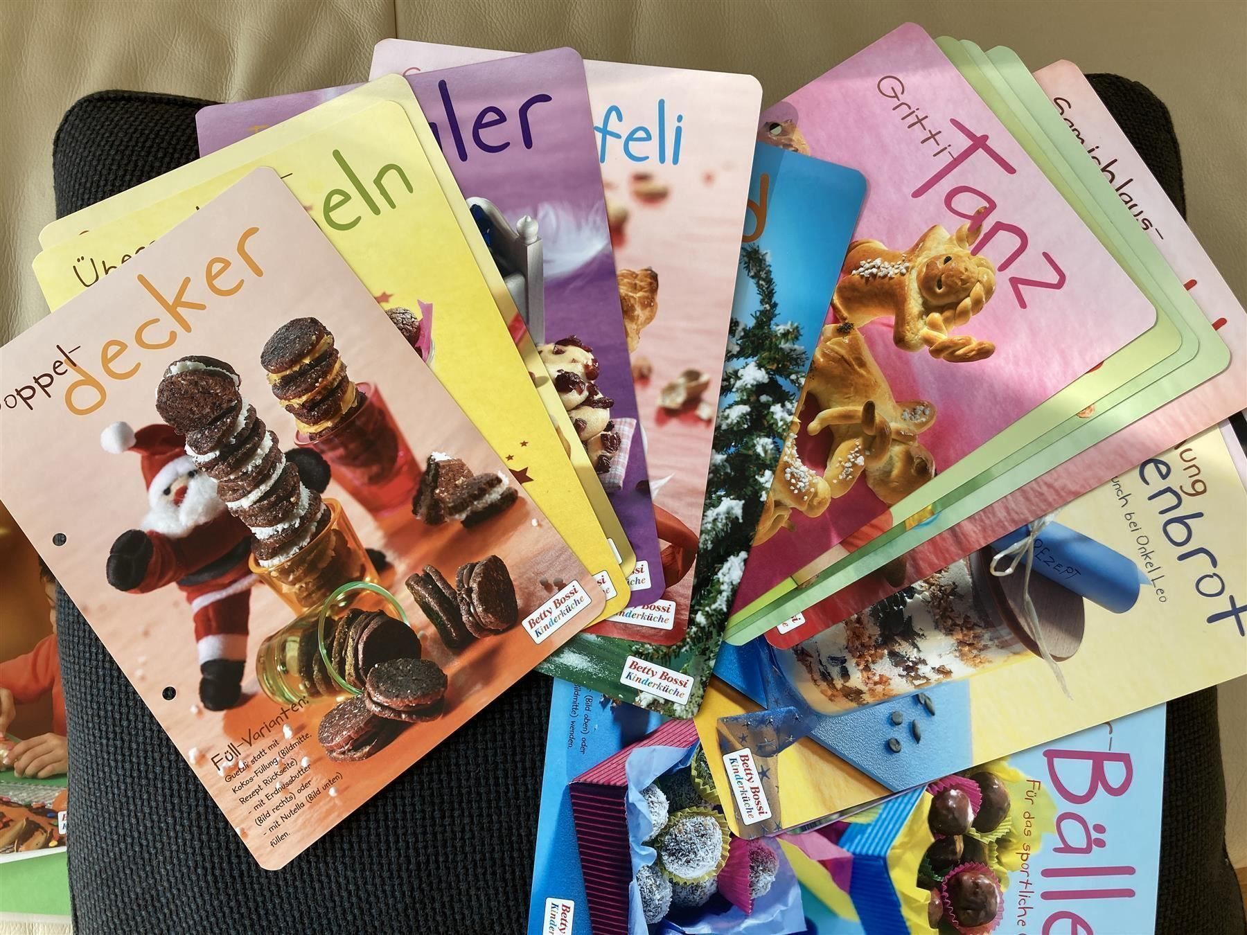 Bücher: Betty Bossi, Kinderküche, Backen im Advent – Gebraucht aus Baden von Yoyo1 1