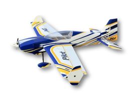 Extra NG 49" Elektro, Spw 1240mm, ARF-Set, Blau/Gelb PILOT