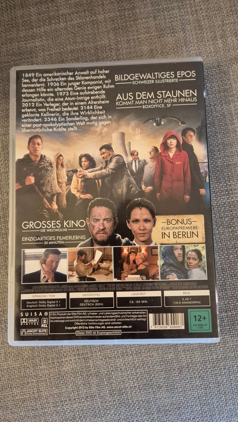 Tutti i DVDs: DVD - Cloud Atlas – Usato da Elsau venduto da 1995staub 1