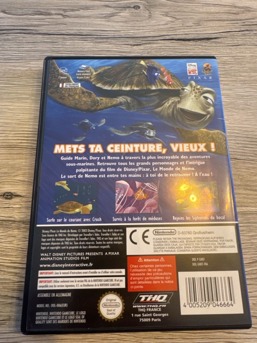 Giochi: Le Monde de Némo - Nintendo Gamecube - Jeu complet! – Usato da Courrendlin venduto da jay_lkn6 2