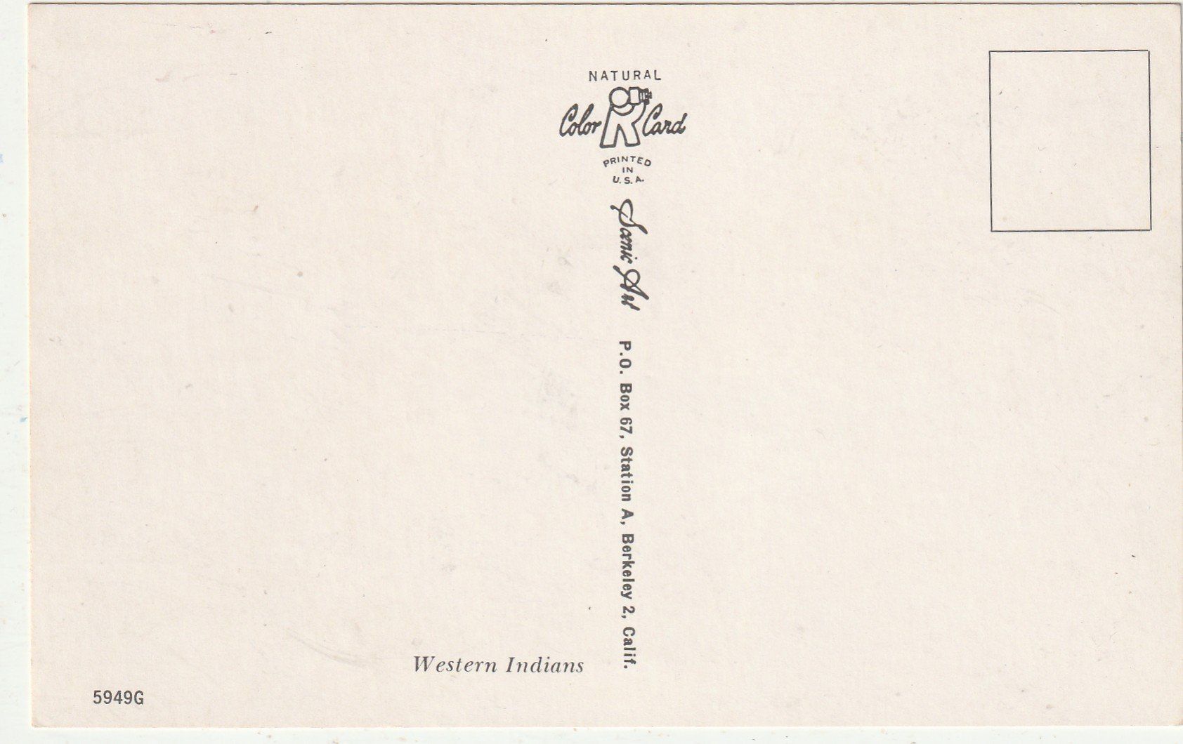 Cartoline postali: Indianer Familie? – Usato da Lumbrein venduto da made02 1