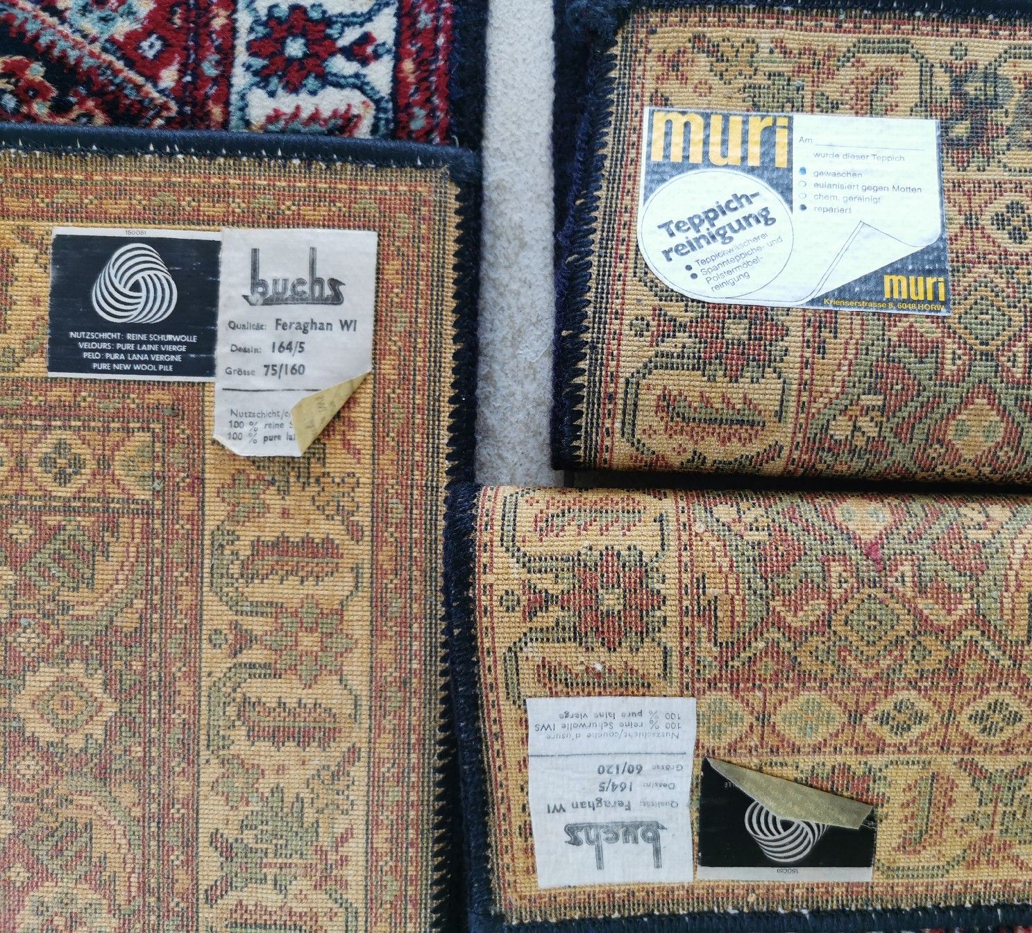 Tappeti: Buchs Feraghan Woll Läufer 3-er Set, Orientteppich – Usato da Frasnacht venduto da krutsta1 4