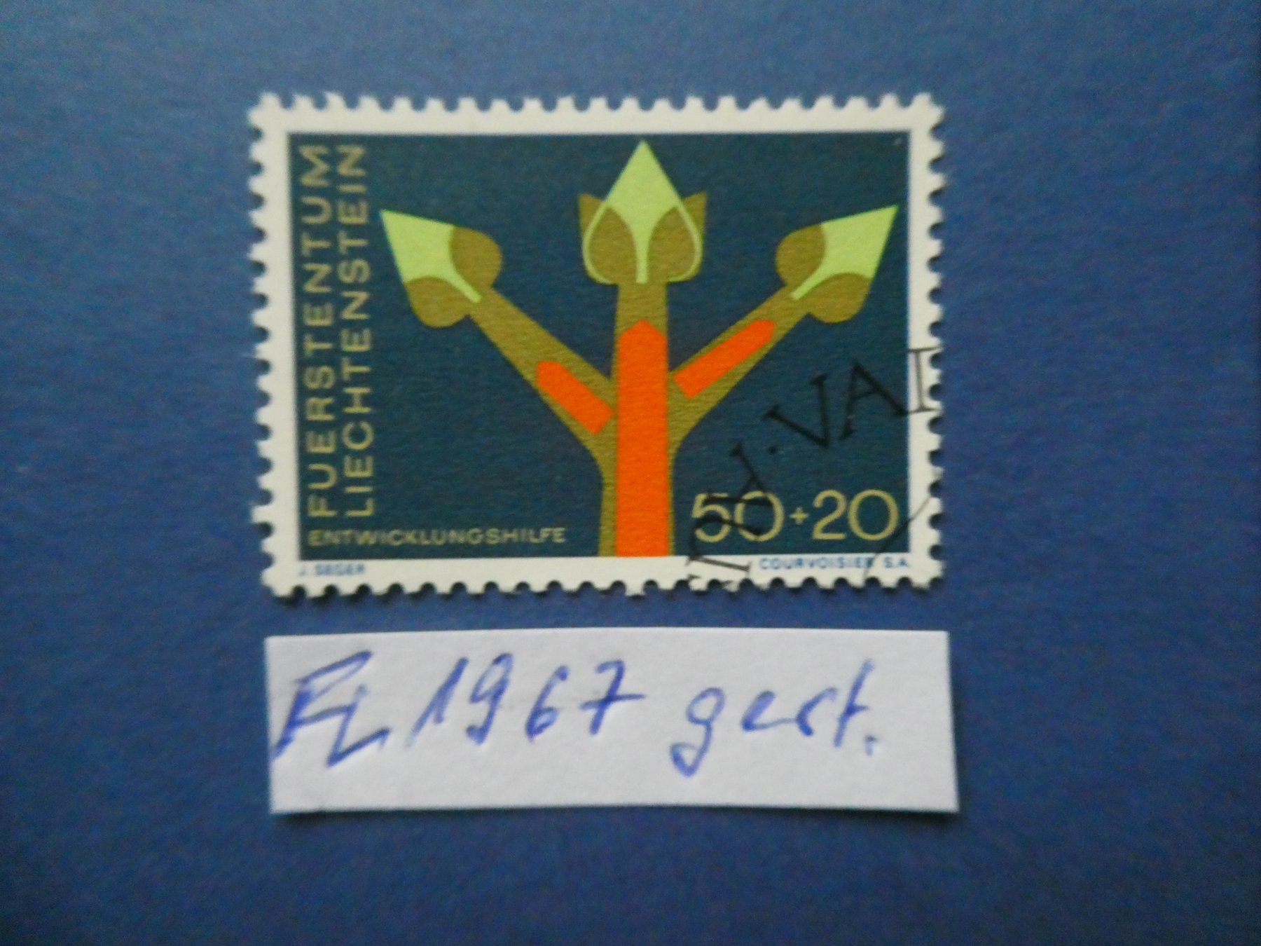 Tutti i francobolli: FL 1967 Nr. W33 gestempelt – Usato da Lausen venduto da Herbamare01