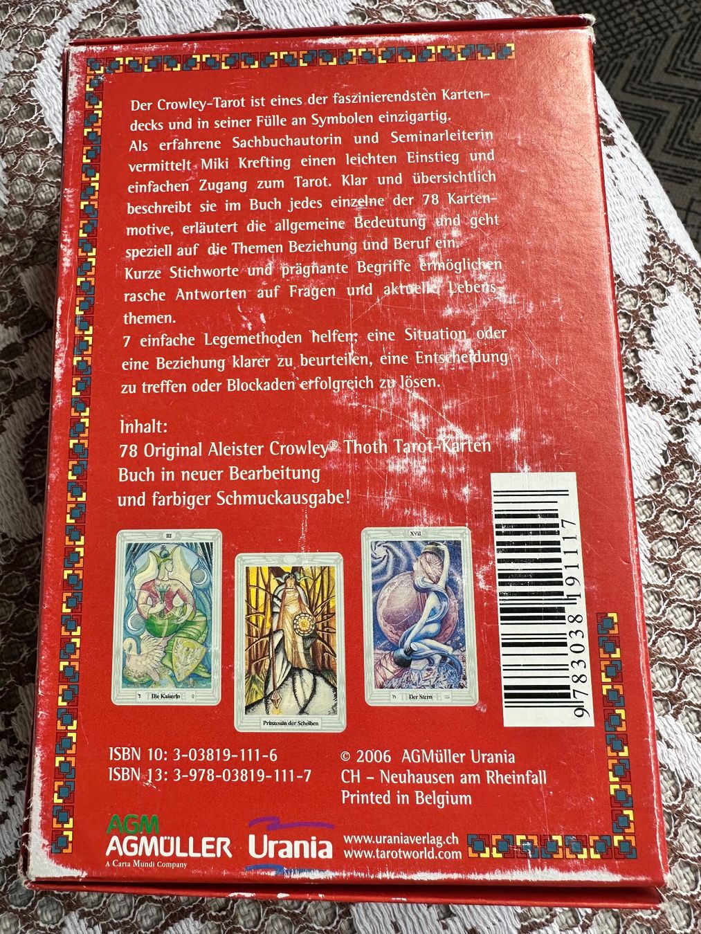 Libri: Crowley-Tarot mit 78 Karten – Usato da Muri AG venduto da Shoshana5 1