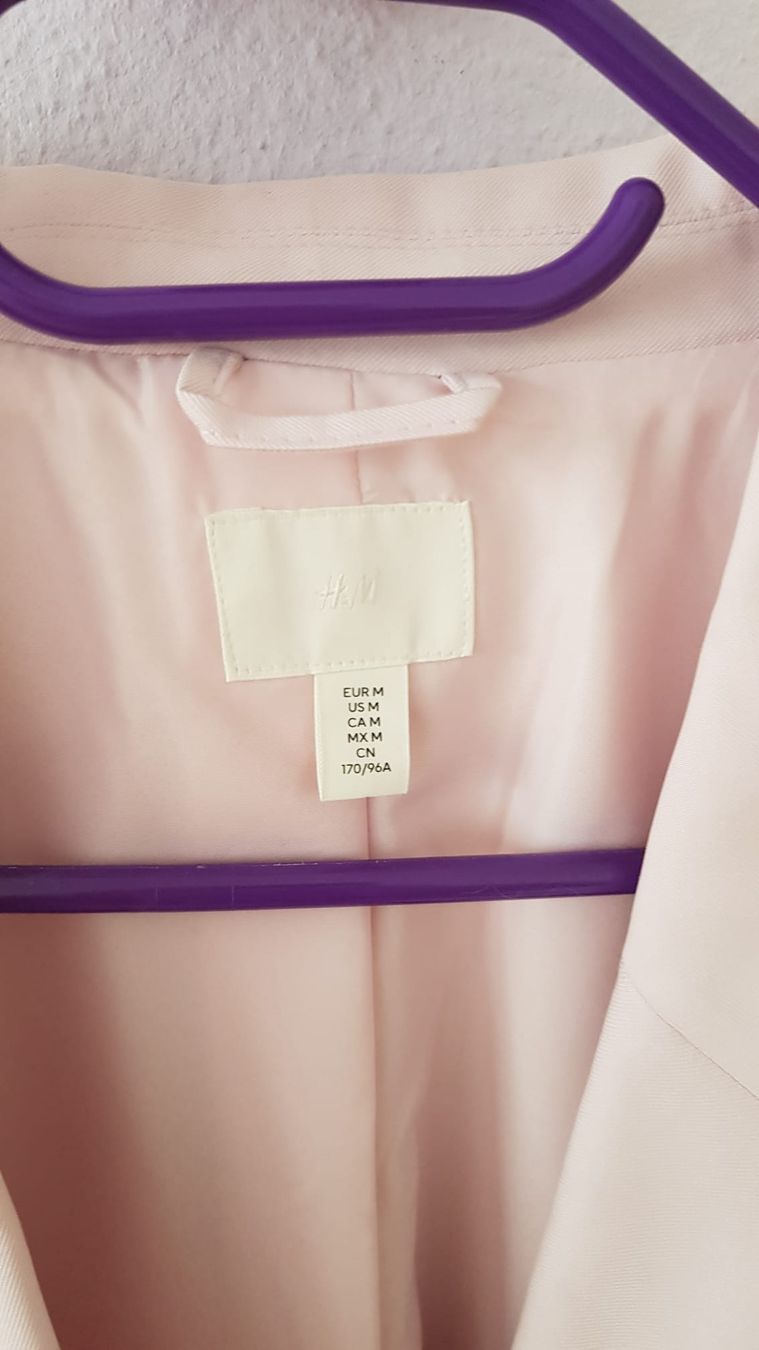 H&M Giacche: Blazer rose taille M ample H&M – Nuovo (secondo la descrizione) da Versoix venduto da aline_b 2