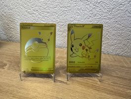 Pikachu gold promo 25th anniversary celebrations (DE 🇩🇪)