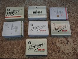 Zigarettendosen: Sultana, 7 Stk