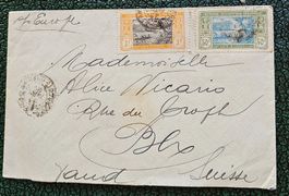 CÔTE D'IVOIRE - lettre pour BEX, 1929