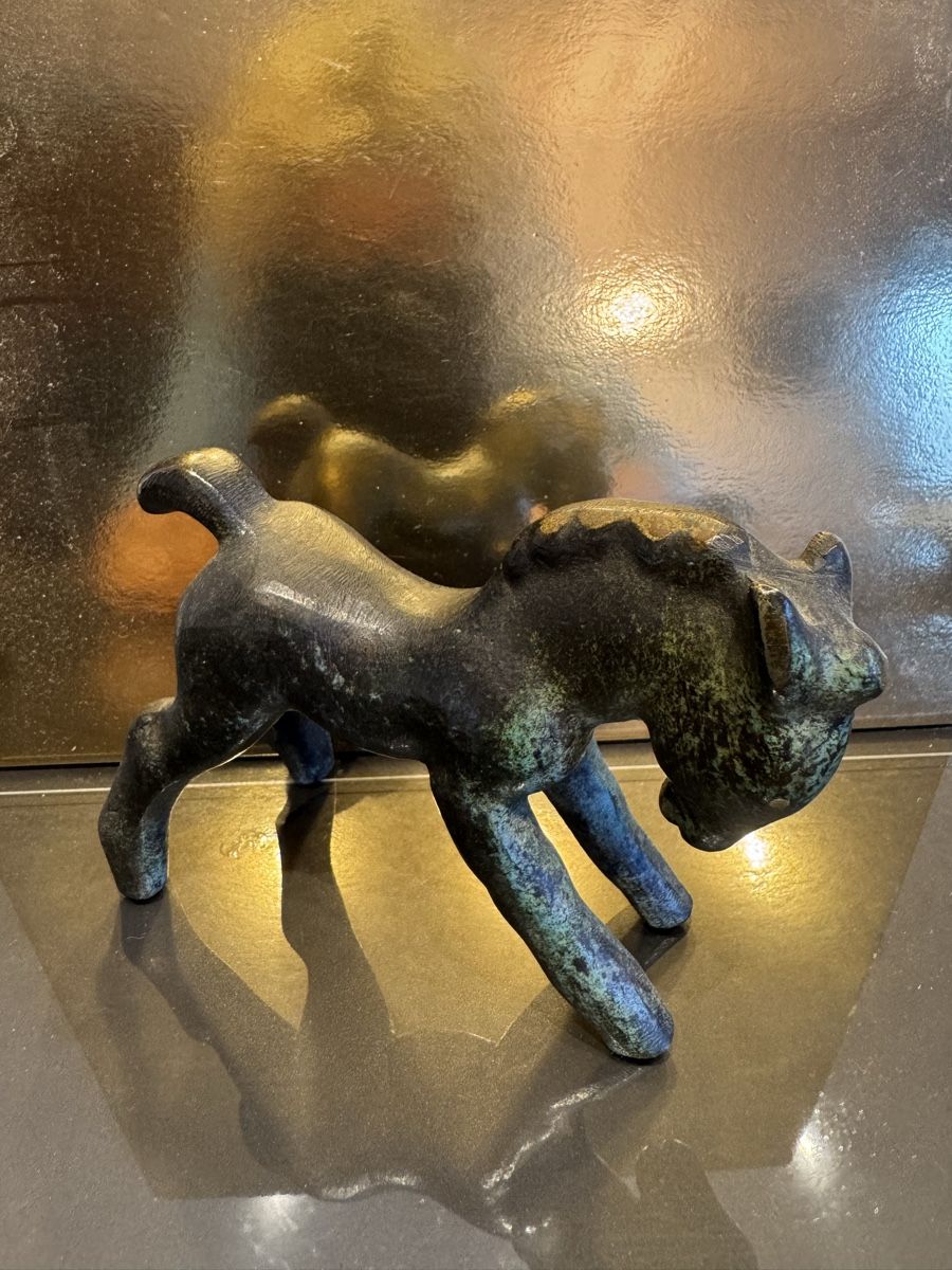 Skulpturen & Statuen: Bronze Bronce Pferd signiert mit BRC – Gebraucht aus siebnen von minte 1