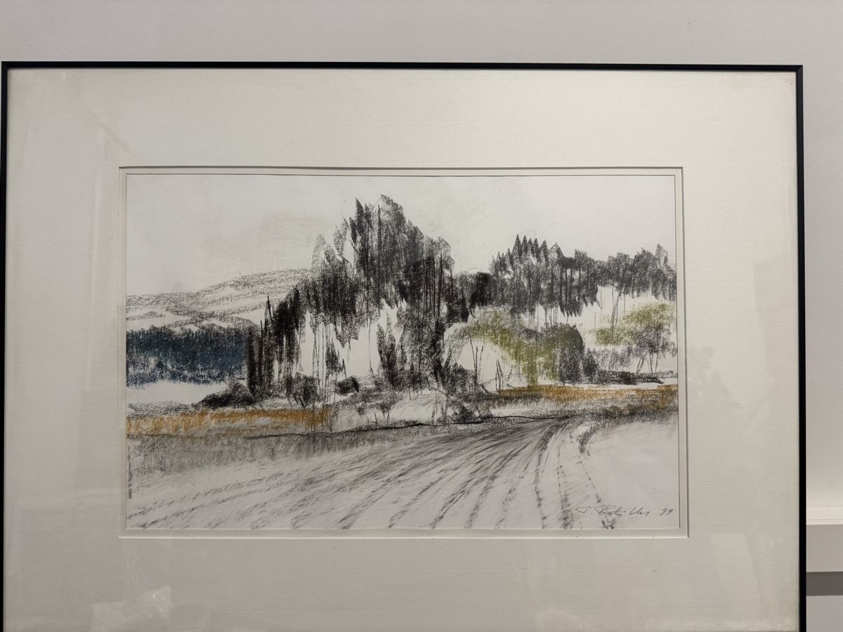 Gemälde: Pierre Bataillard PIED DU JURA 1999 Original Framed Signed – Gebraucht aus Morges von SevArt