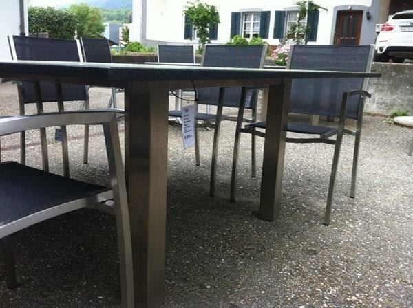 Tische: Granittisch achteckig 160 x 160 cm – Neu (gemäss Beschreibung) aus Niederbipp von famesdesign 2