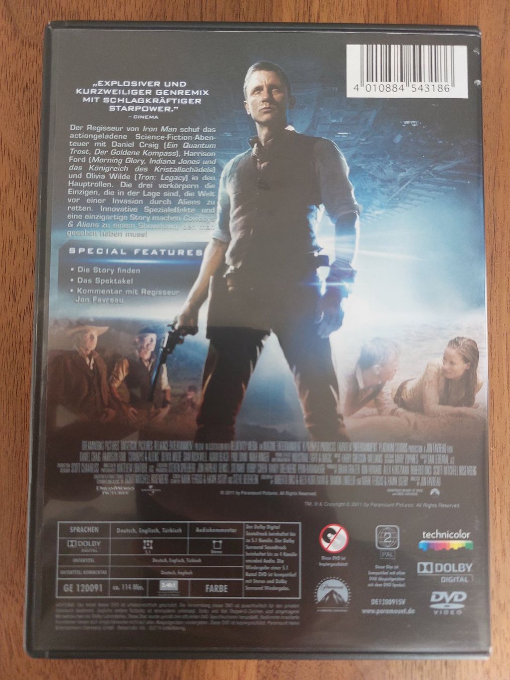 Alle DVDs: DVD - Cowboys & Aliens – Gebraucht aus Rheinfelden von FilmAuktion 1