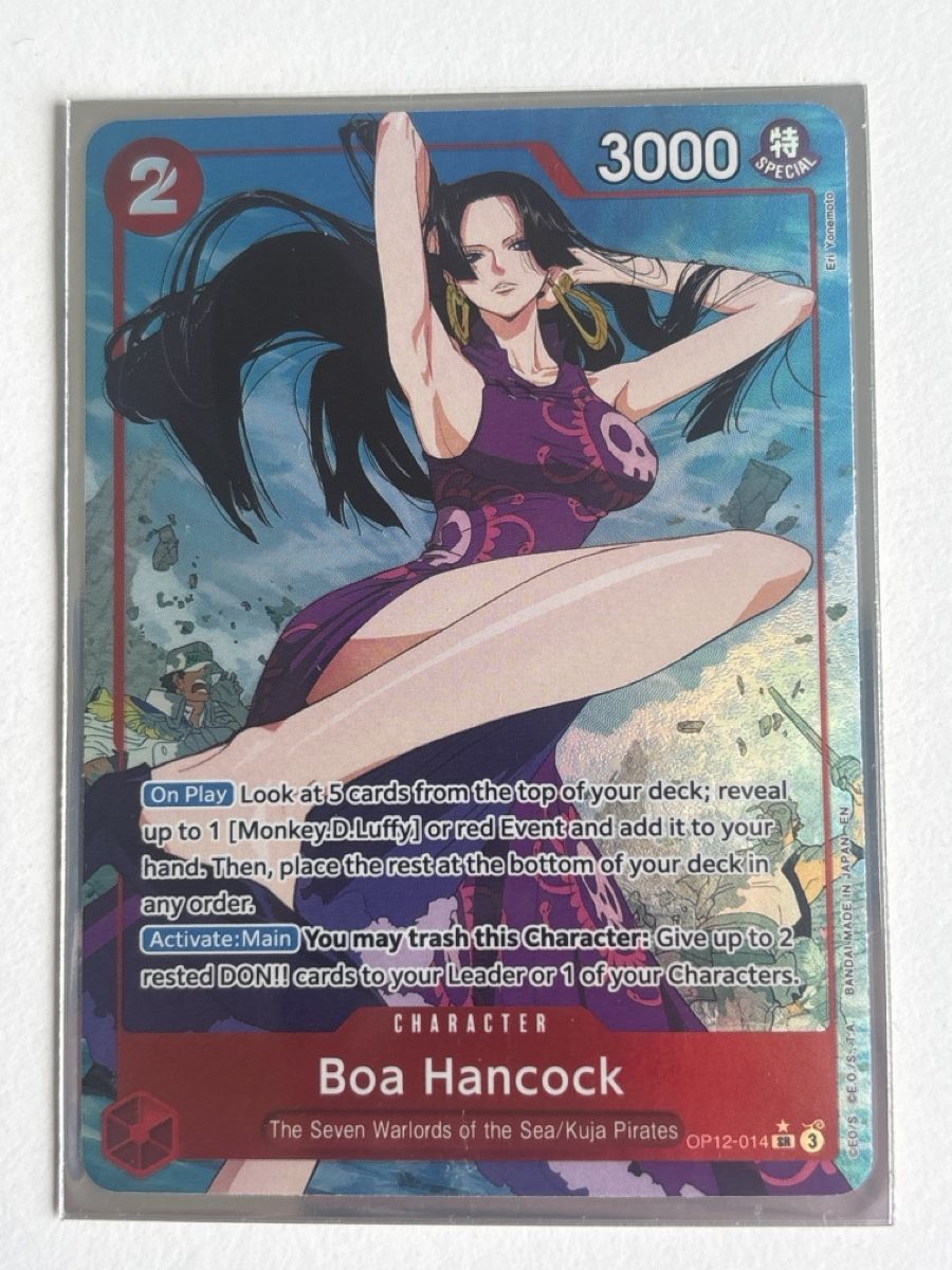 Bandai Cartes à collectionner: One Piece Boa Hancock OP12-014 SR AA - EN – Neuf avec emballage d'origine à steinhausen par pat_nc2x