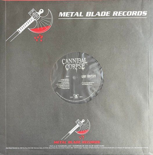 Dischi in vinile: Cannibal Corpse - Gore Obsessed vinyle comme Neuf+Poster – Usato da Etoy venduto da vin_hss9 2