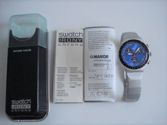 Swatch Irony Chrono TOXIN YCS 4004 Kaufen auf Ricardo