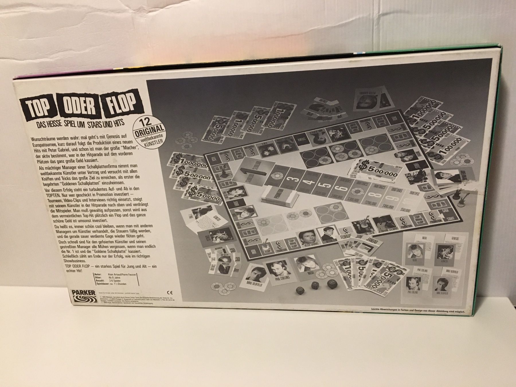 Parker Giochi: TOP ODER FLOP - Spiel von Parker - 1989 - Tonka – Usato da Andwil SG venduto da Rainboli 4