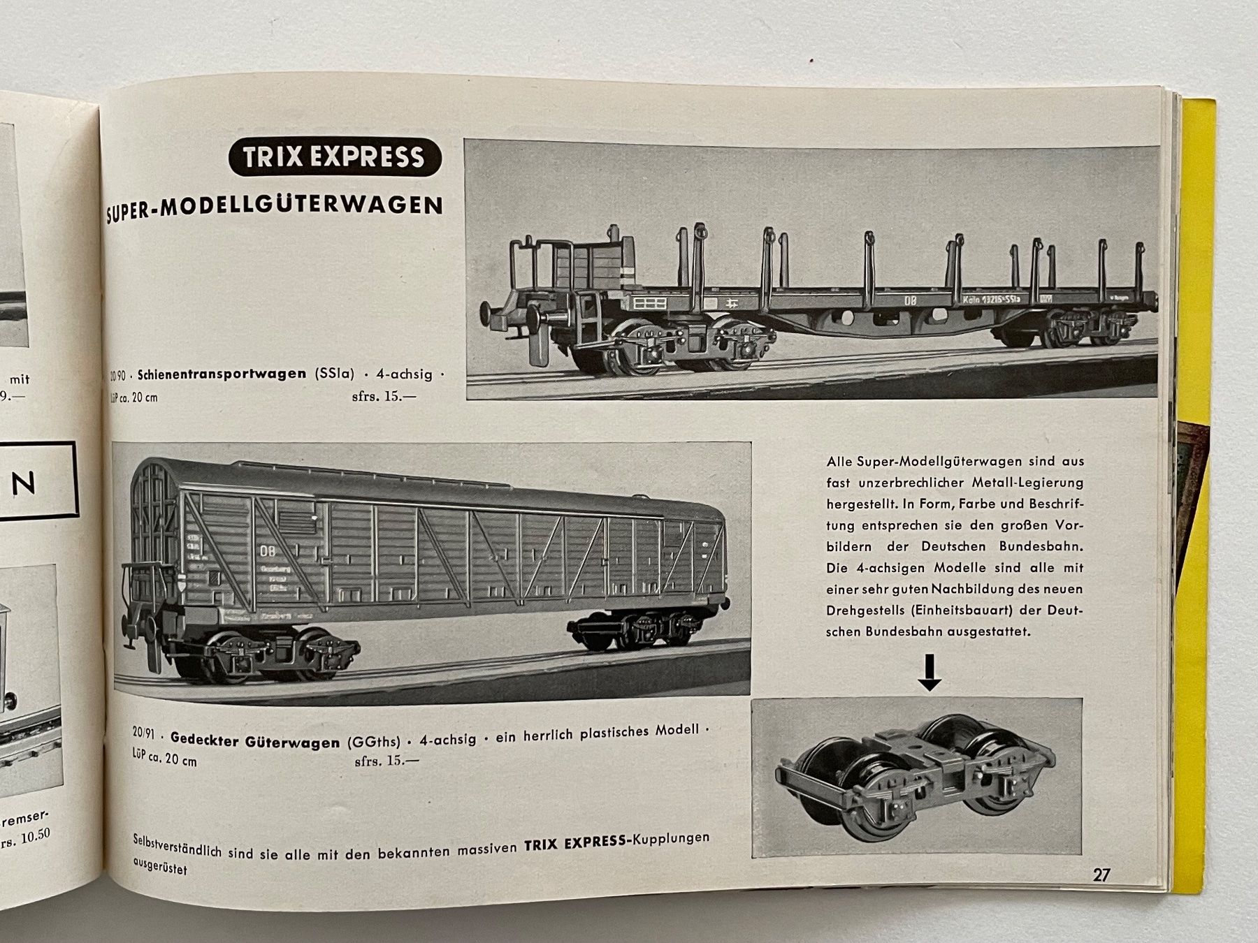 Revues & Magazines: Schöner TRIX EXPRESS Katalog 1955 – D'occasion à Basel par Basilius02 4