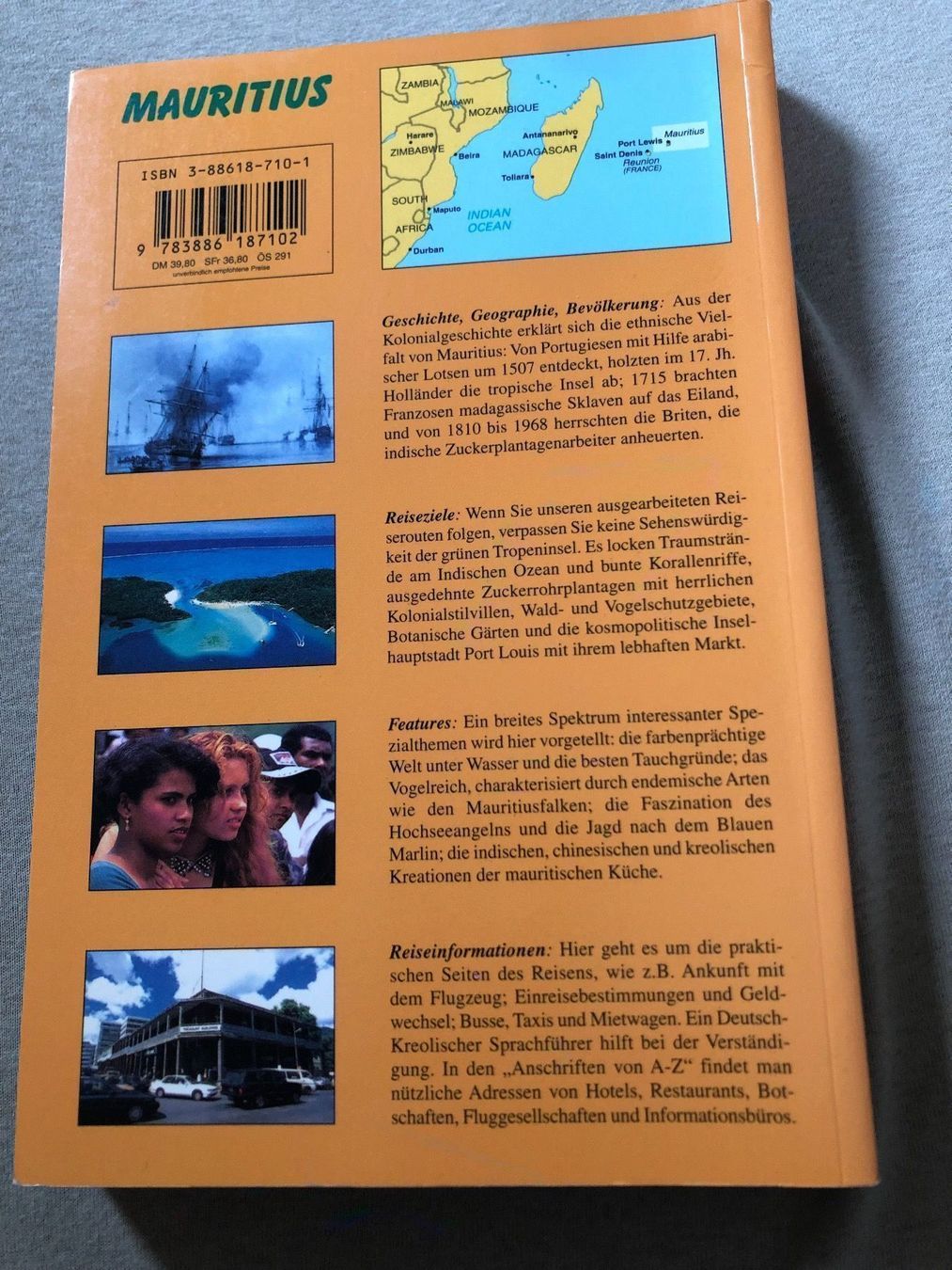 Bücher: Reiseführer Mauritius – Gebraucht aus Schaffhausen von D-MAC 1