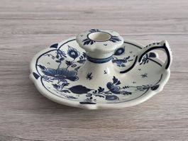 Vintage Blau Delft Kerzenständer – Handarbeit aus Holland