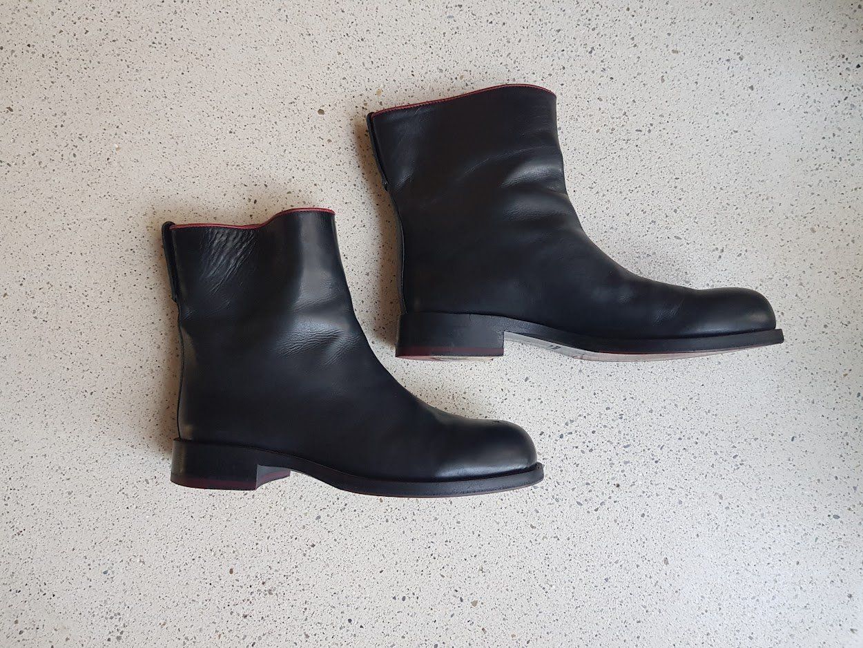Jil Sander Scarpe da donna: Jil Sander Lederstiefeletten Grösse 38 – Usato da Basel venduto da chien008 3
