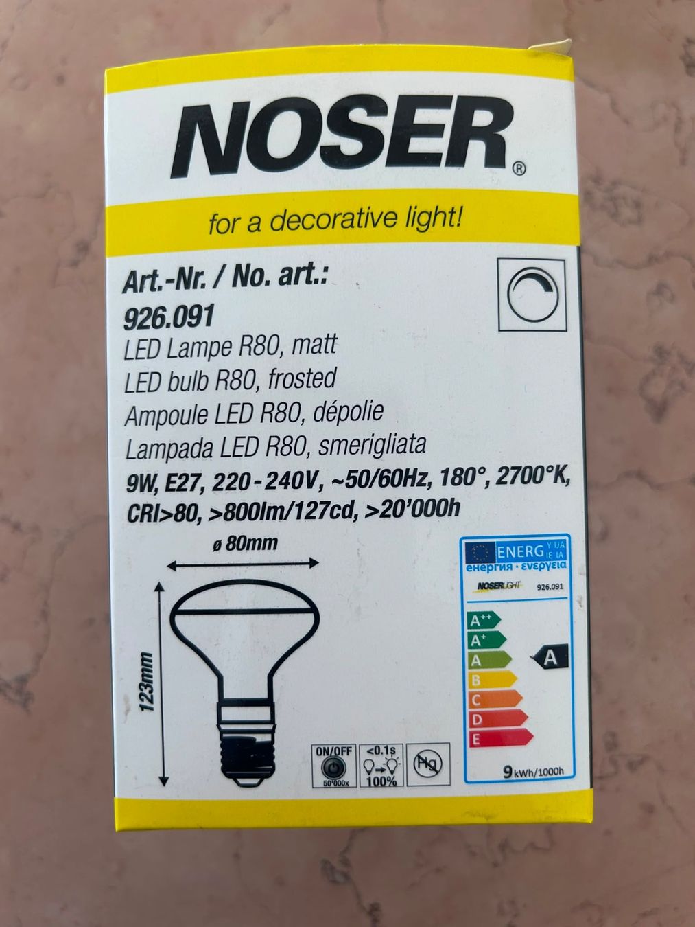 Lampade: LED Glühbirnen original verpackt 6 Stk. – Nuovo e nell'imballaggio originale da Zumikon venduto da dem_c8kh 1