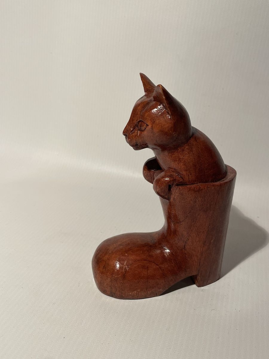 Statuette: Statues - pack de 2 chats sculptés à la main – Nuovo (secondo la descrizione) da Renens VD venduto da sas_6vhd 5