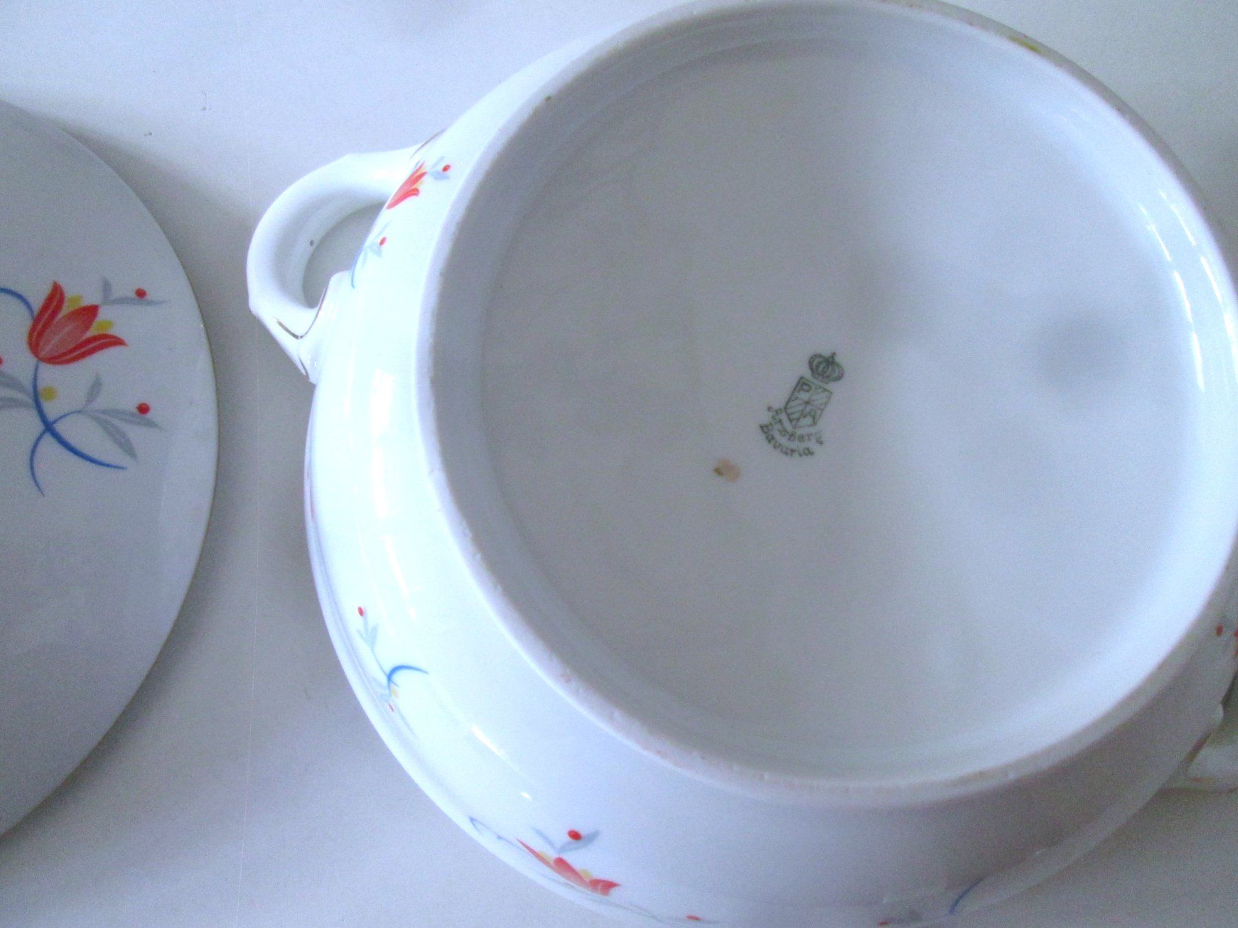 Ciotole: Bayerische Suppenterrine, vintage – Difettoso da Sementina venduto da babucia 3