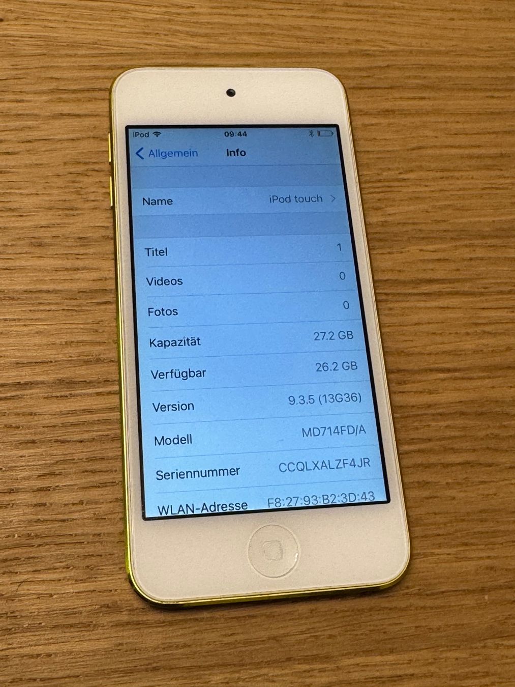 Apple Lettore multimediale portatile: iPod Touch 5th gen – Usato da Zollikofen venduto da lagavulin03 2