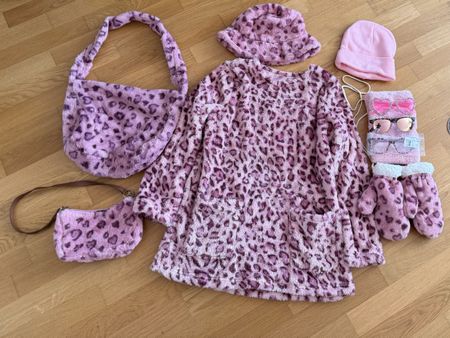 Fasnachtskostüm pink Leopard