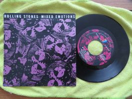 Rolling Stones Mixed Emotions Vinyl Single 7 Zoll