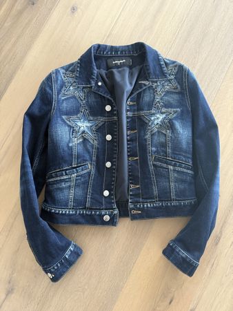 Dsquared2 Damen Jeansjacke Gr. IT 42 NEU, NP 900.-