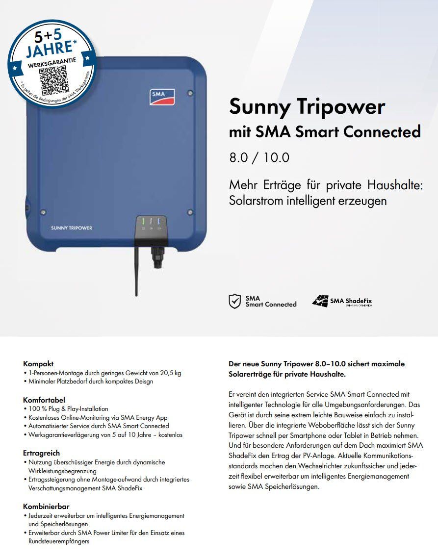 Wechselrichter: SMA Sunny Tripower STP 8.0 Wechselrichter – Neu und originalverpackt aus Luzern von CKW_Luzern 1