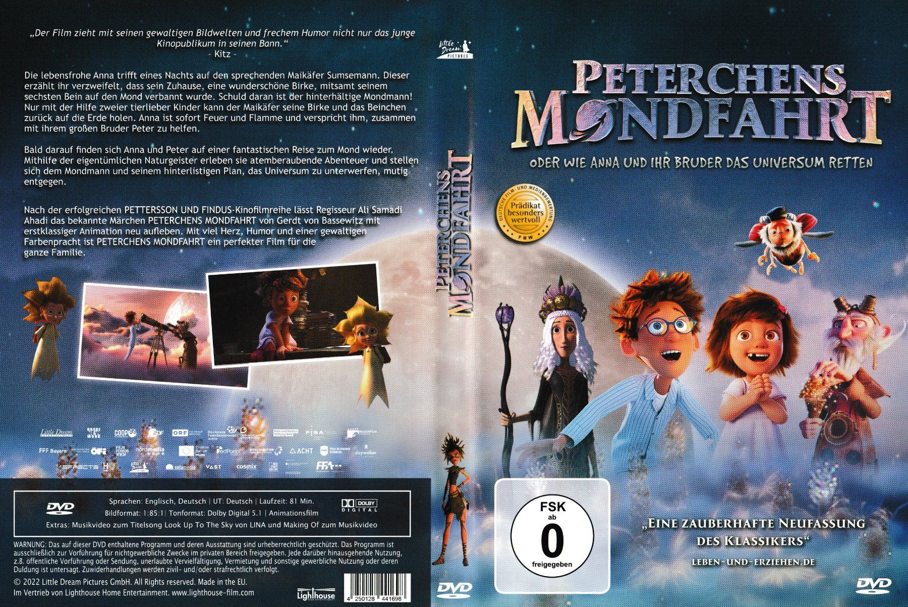 Tutti i DVDs: DVD - Peterchens Mondfahrt – Usato da Langnau am Albis venduto da MediaRescuerKeLoX
