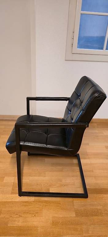 Chaises: Vier Stühle aus Echtleder – D'occasion à Bern par lma_9qdg 1