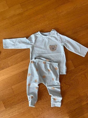 Zweiteiliges Set von Next Baby Gr. 80  Bärenmotiv 