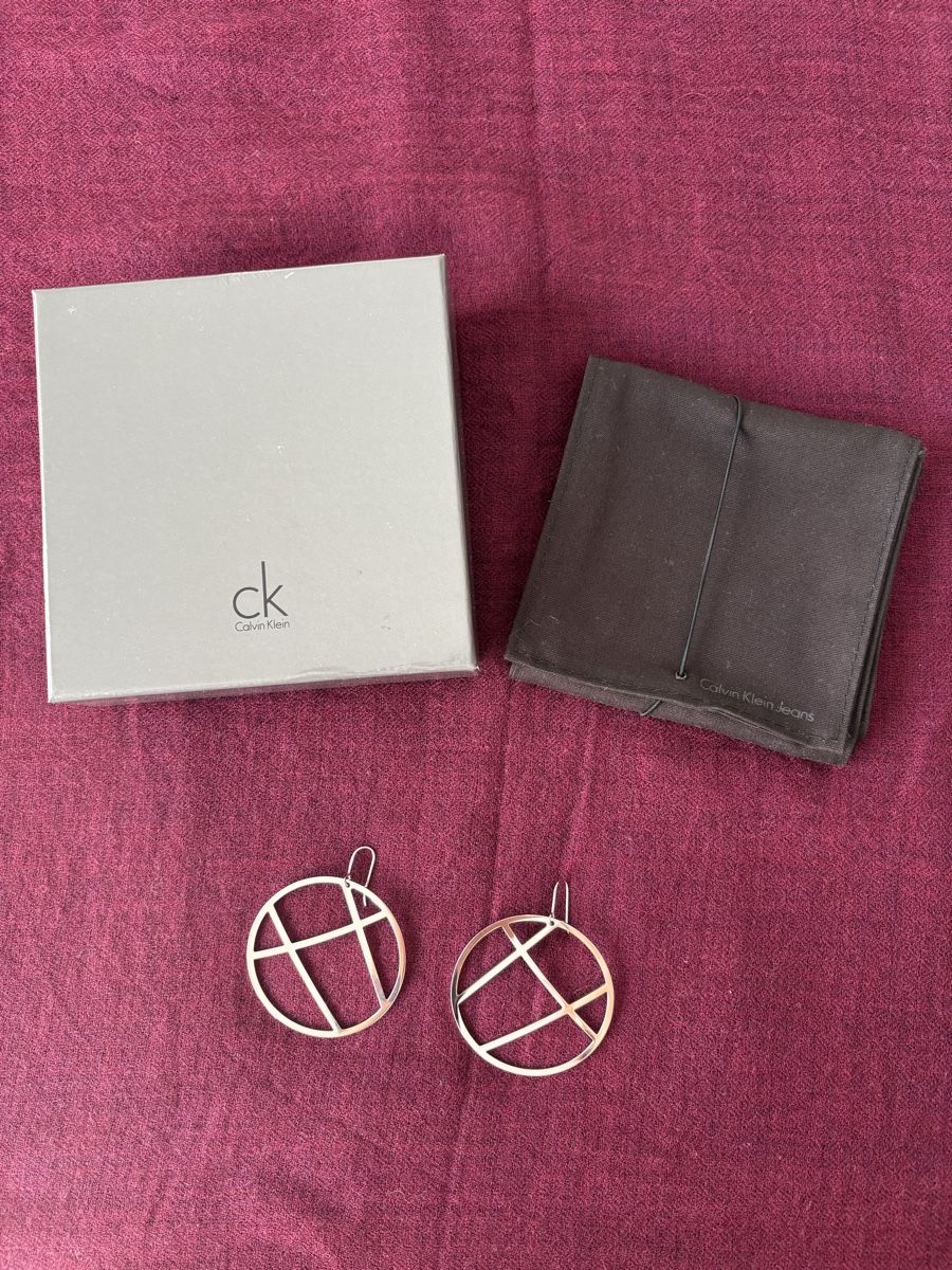 Calvin Klein Ohrringe & -stecker: Orecchini geometrici Calvin Klein – Gebraucht aus Riva San Vitale von lellalella01