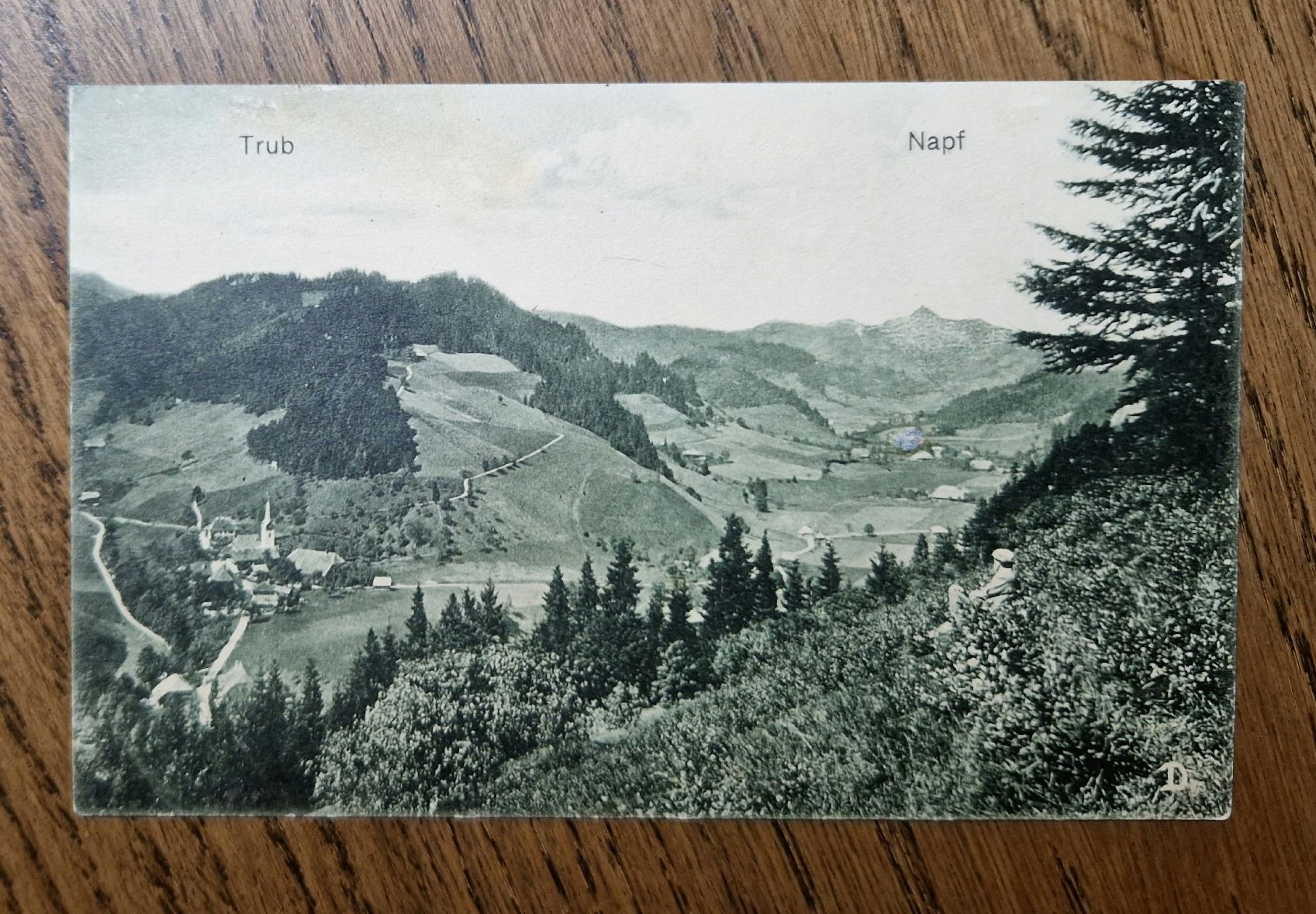 Cartoline postali: Trub Napf – Usato da Ebikon venduto da Donar50