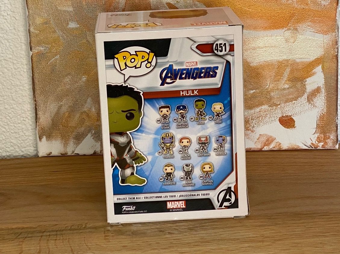Funko Statuette: Funko Pop - Hulk #451 - Marvel – Nuovo e nell'imballaggio originale da Oensingen venduto da CSCollectors 2