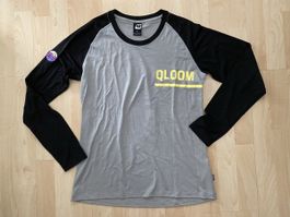 Qloom Funktionsshirt Gr. L Grau/Schwarz NEU
