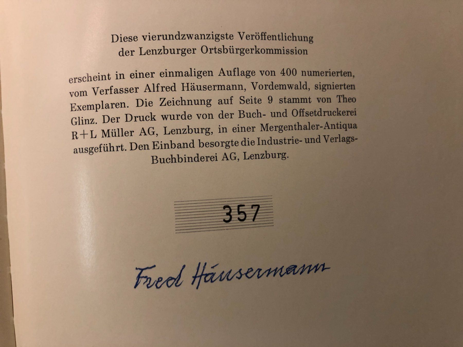 Libri: Alfred Häusermann: Aus der Jugendzeit – Usato da Zürich venduto da allp 9