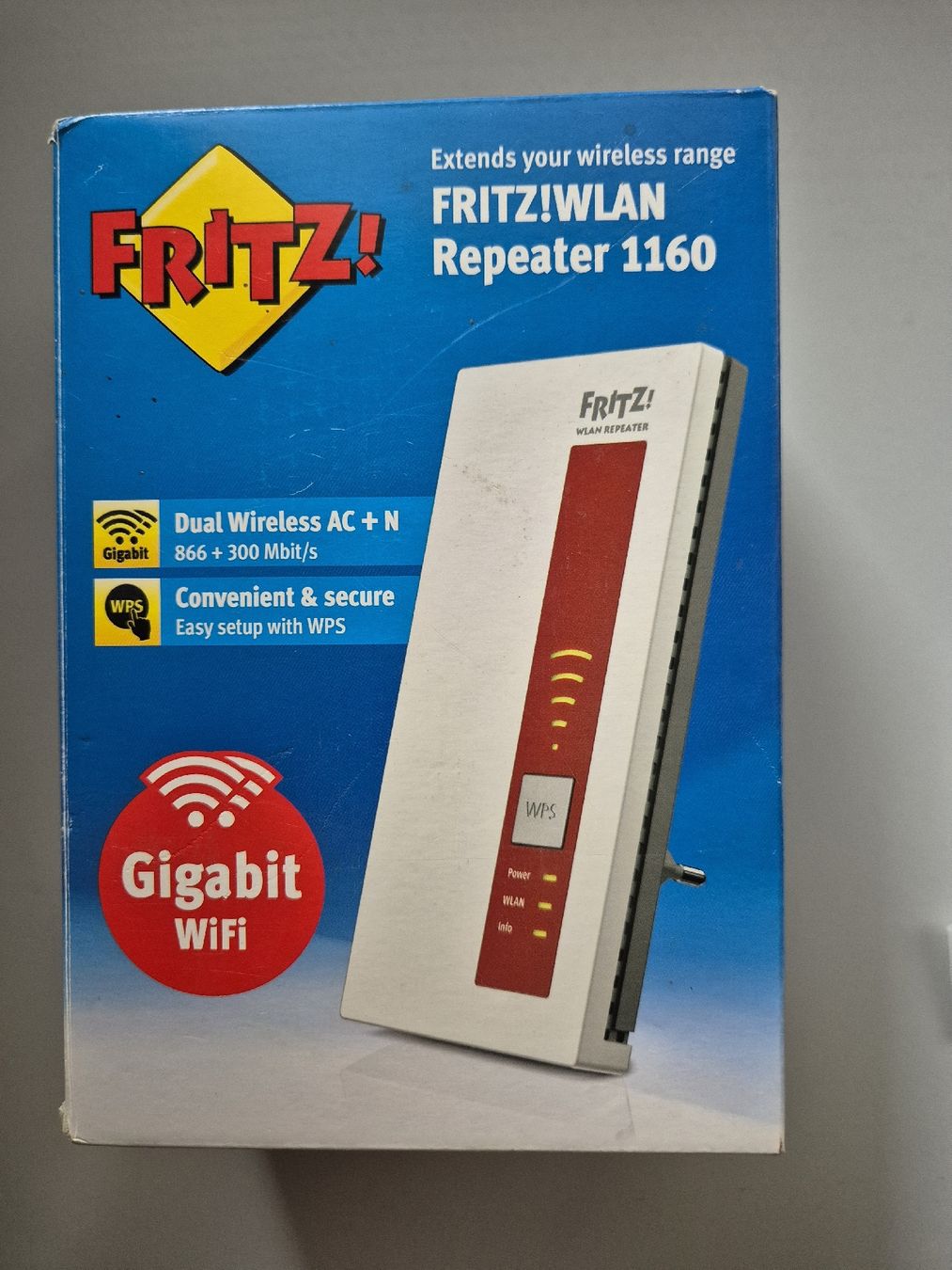 WiFi: Fritz!WLAN Repeater 1160 – Neuf avec emballage d'origine à Mauren FL par ermamau 4