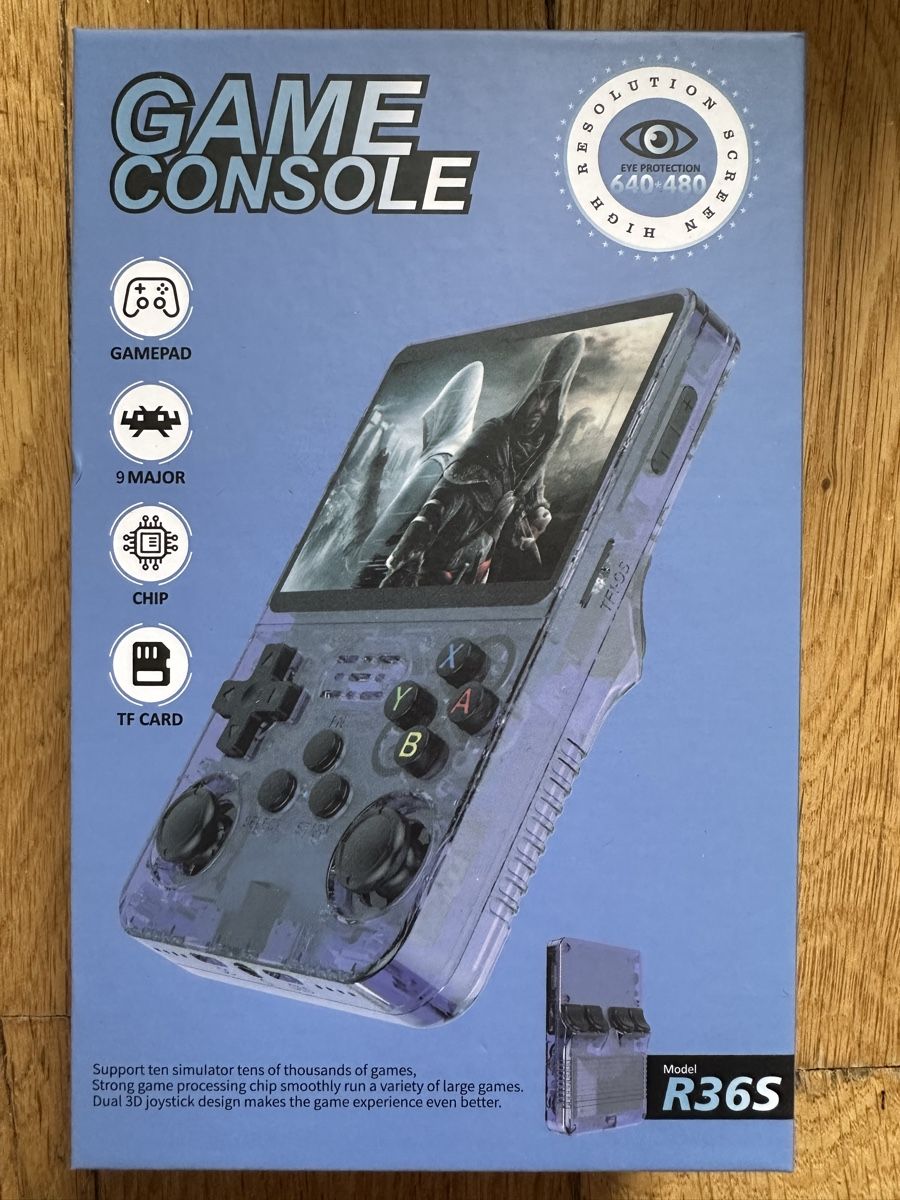 Console: Retro Game console R36S – Nuovo (secondo la descrizione) da Genève venduto da Sun_An