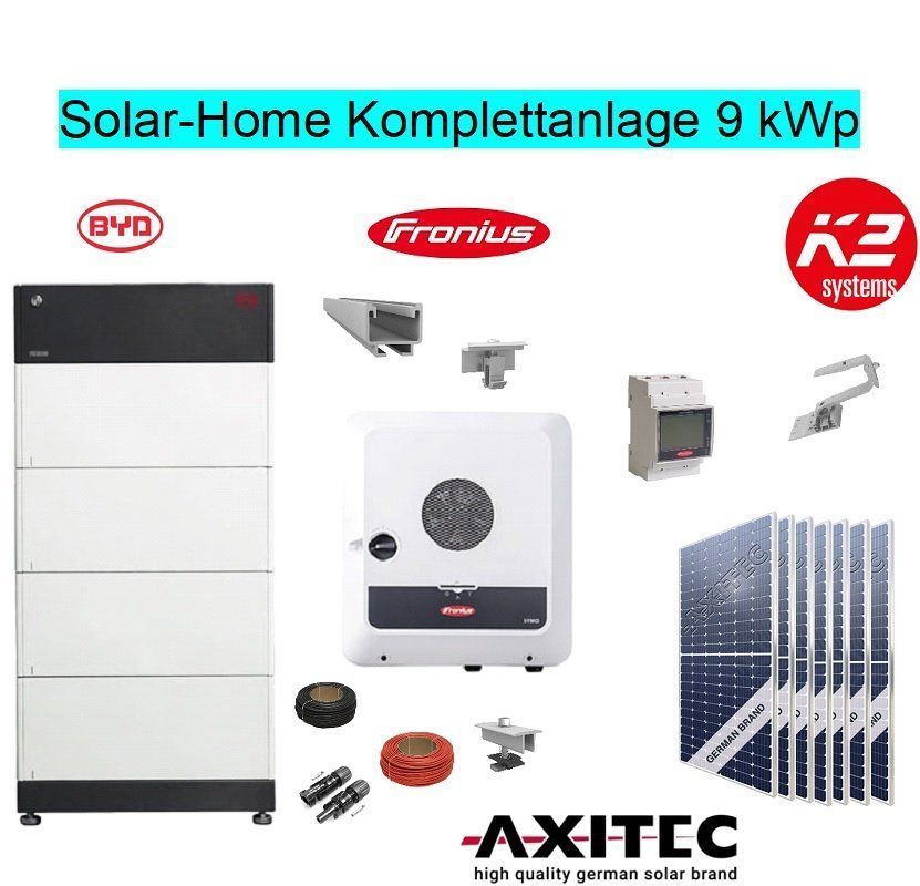 Dispositivi a energia solare: Solar-Home Komplettanlage 10 kWp mit Speicher – Nuovo e nell'imballaggio originale da St.Gallen venduto da eco-SolarHome