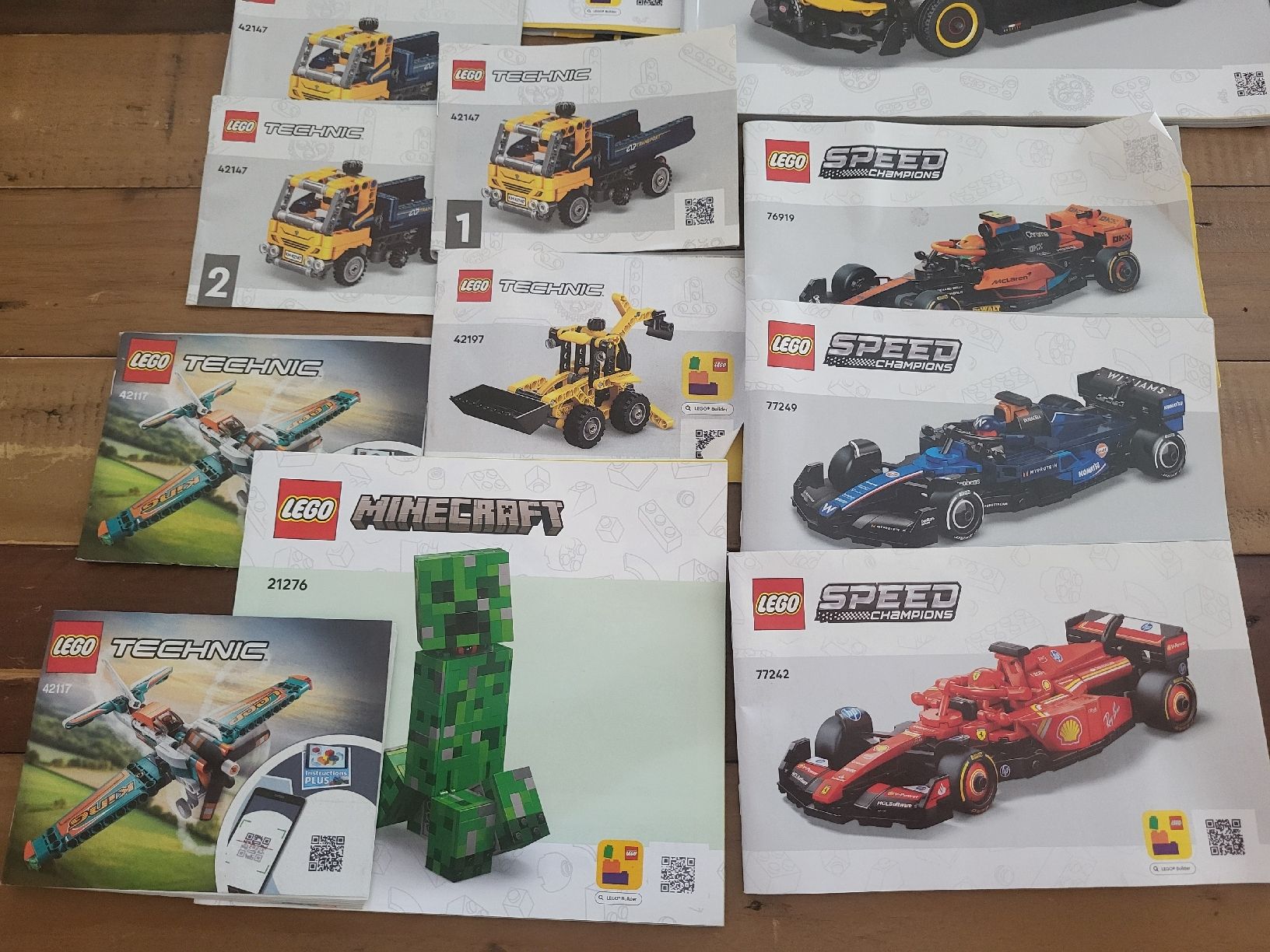 Lego Kit di costruzioni: Notices LEGO Technic & Speed Champions - Lot de 10 sets – Usato da Ursy venduto da Tchoupitchou 1
