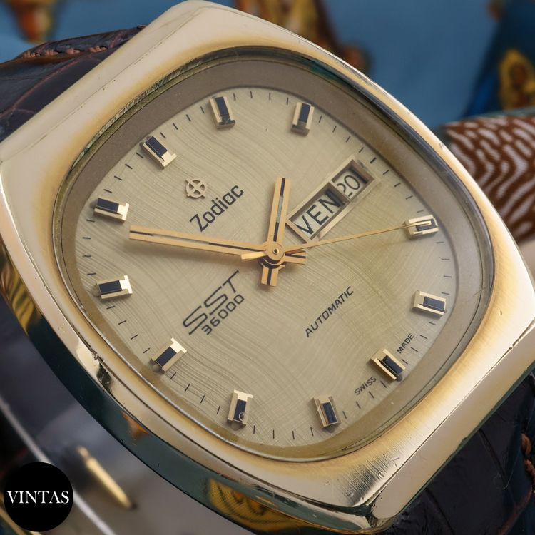 Zodiac Orologi: Vintage Zodiac SST 36000 Automatic – Usato da Zürich venduto da Vintas 5