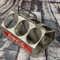 Coca Cola 6er Pack Flaschenhalter Vintage 1950er