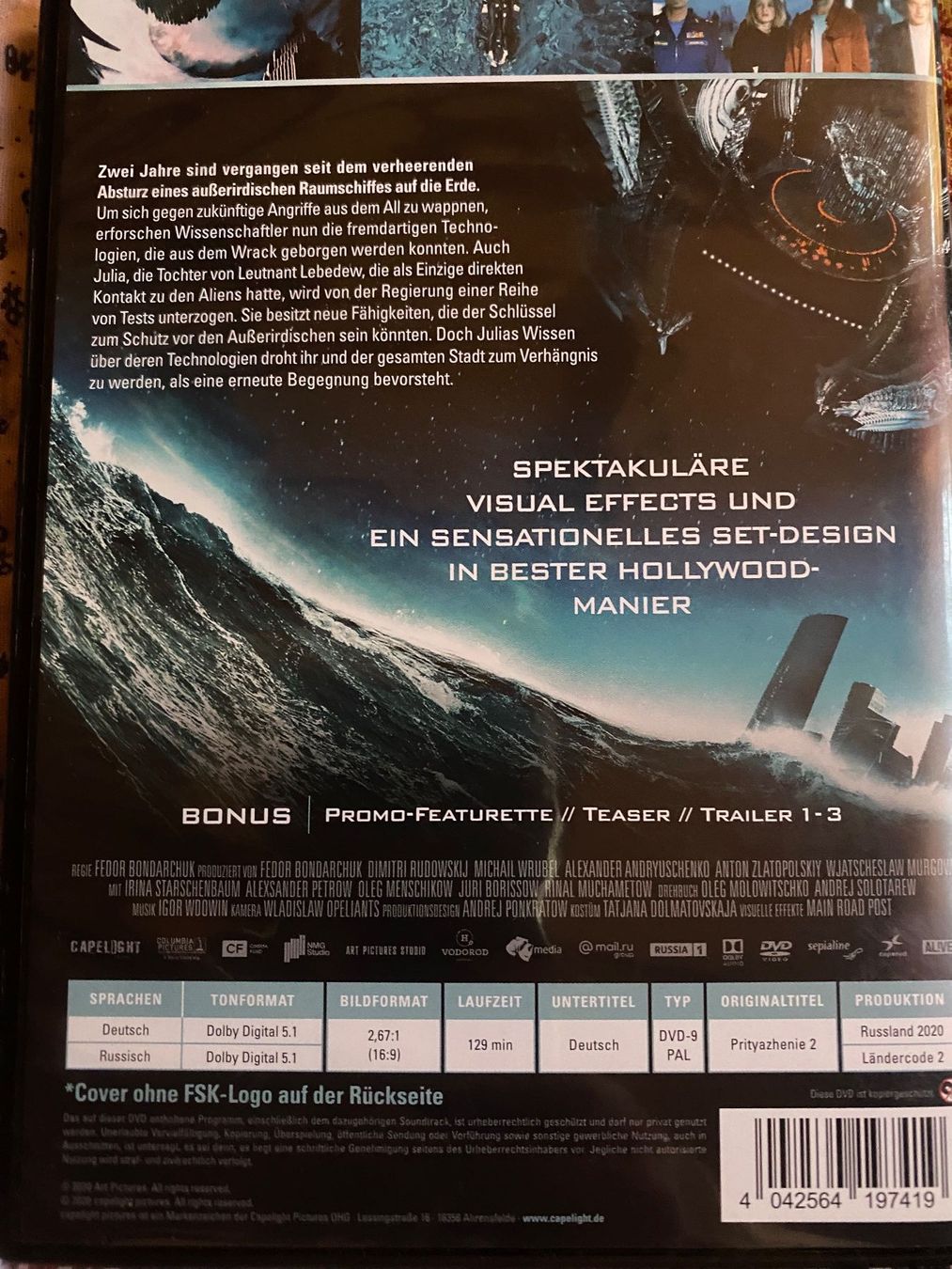 Tutti i DVDs: Attraction 2 Invasion – Usato da Riemenstalden venduto da engels_z 1
